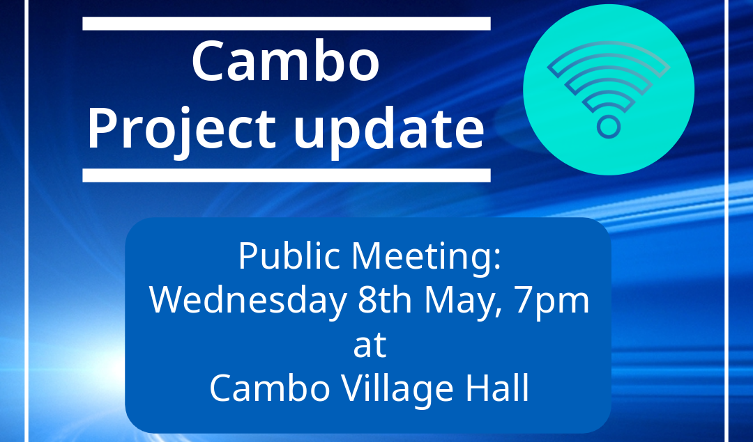 You are currently viewing Join us in Cambo – This Wednesday 8th of May @ 7pm